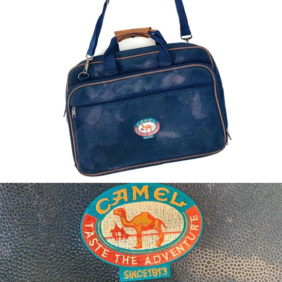 Vintage Other - 🔥 VTG Camel Cigarettes Messenger bag distressed